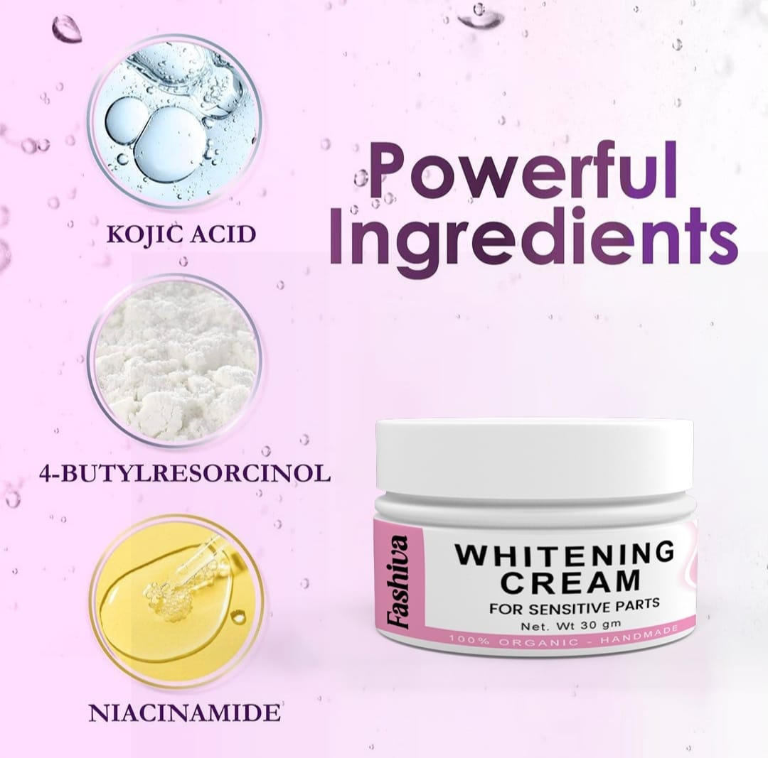 Whitening Cream for Women – Skin Brightening Face & Body Moisturizer with Natural Extracts, Even Tone Formula, Dark Spot Remover, - Image 4